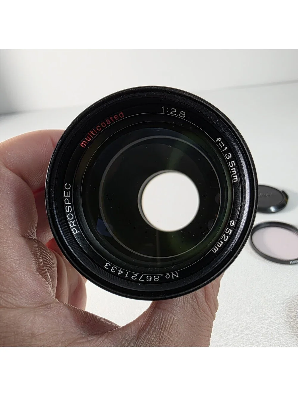 ProSpec 135mm f/2.8 Lens for Pentax K Mount W/Caps & Filter